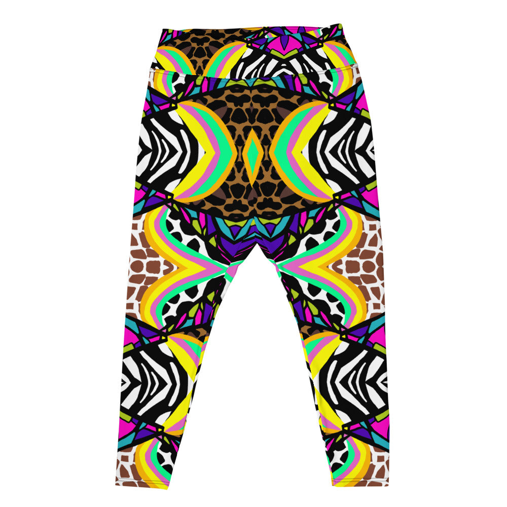 ABL Wildfactor Plus Size Leggings - MelissaAMitchell