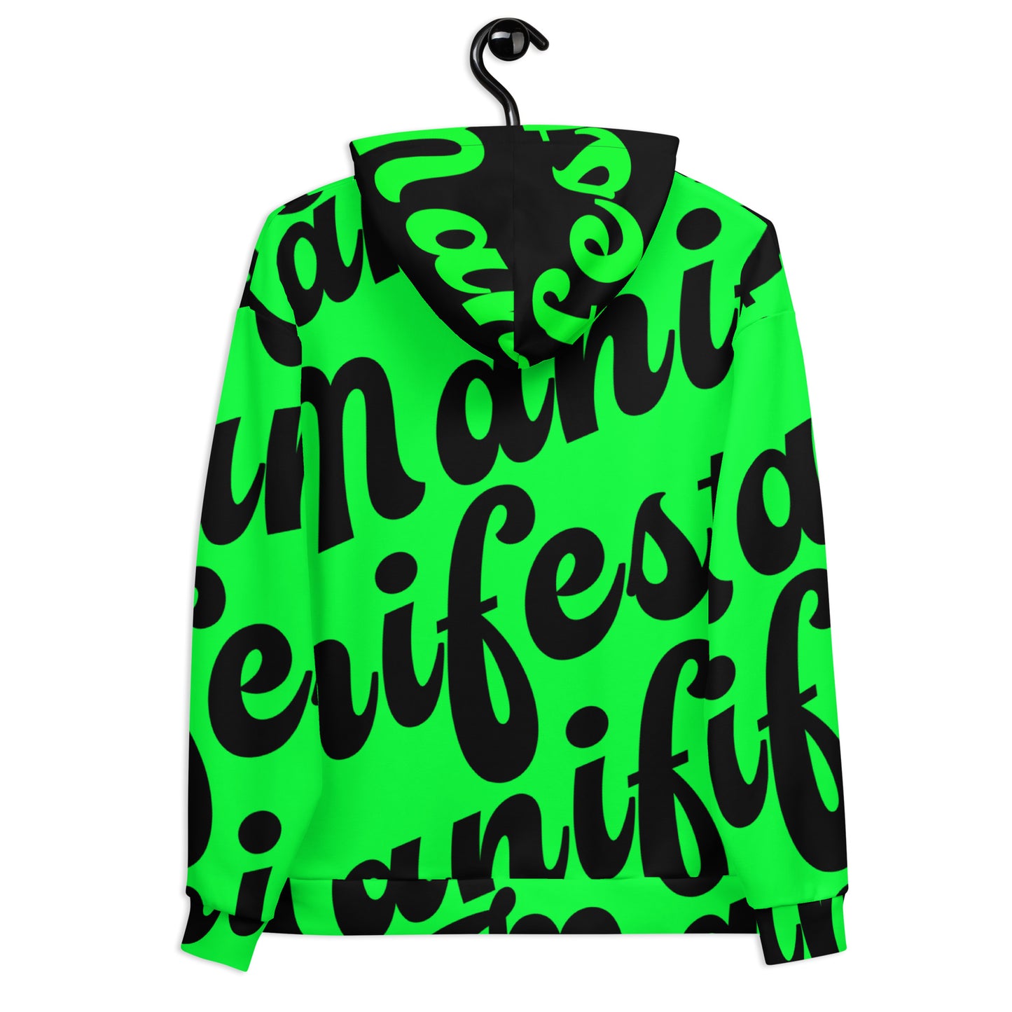 Load image into Gallery viewer, Manifest Glow ( green) Unisex Hoodie