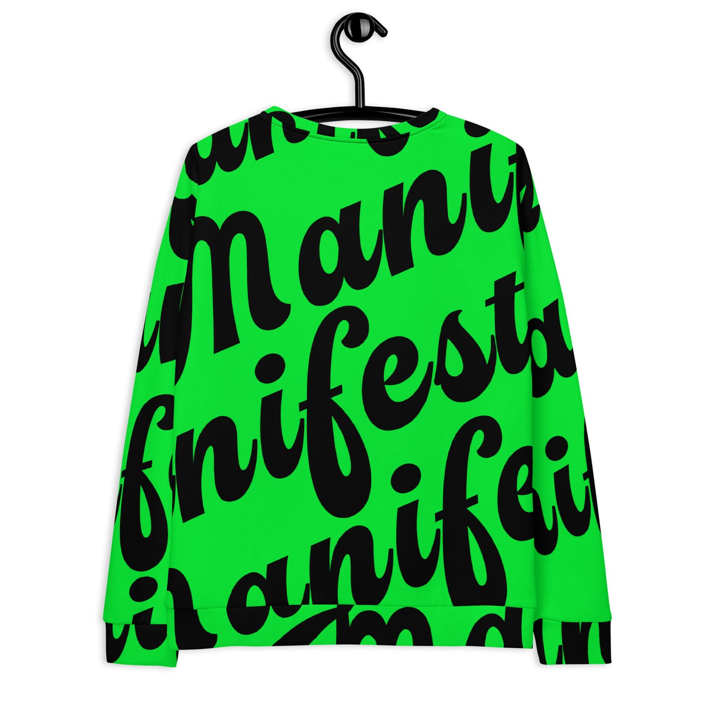 Manifested Glow (green) Unisex Sweatshirt
