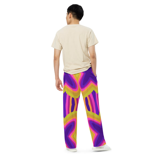 Akoma Wave- unisex wide-leg pants