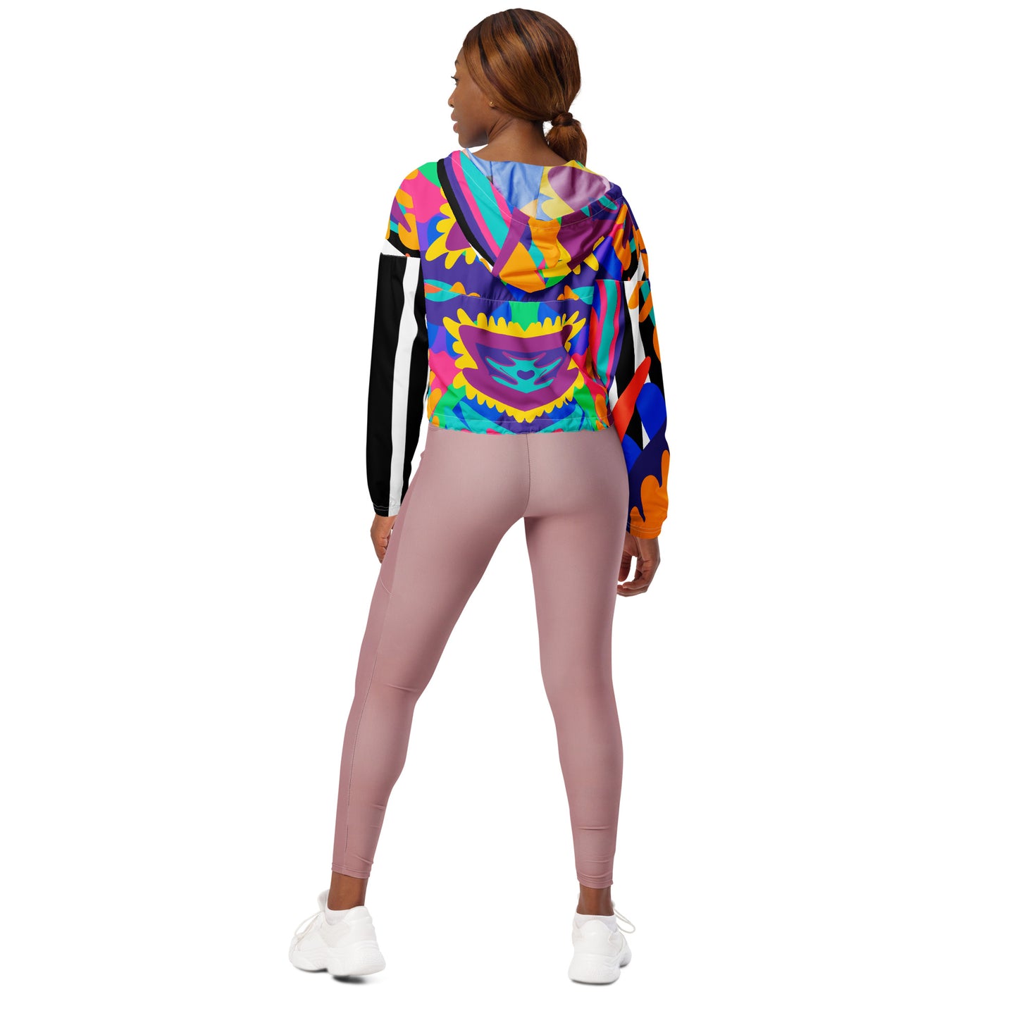 Load image into Gallery viewer, Circus Act- Women’s cropped windbreaker