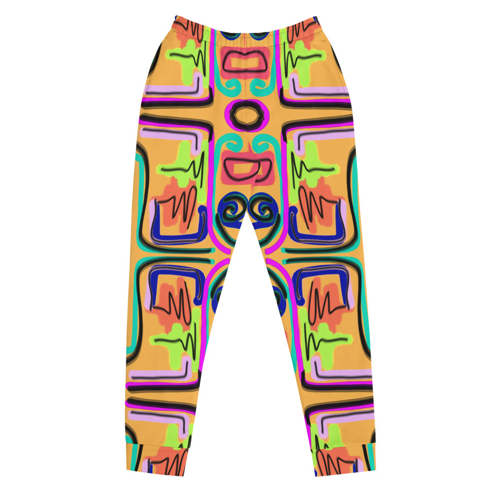 Load image into Gallery viewer, Neon Scribble- Women&amp;#39;s Joggers