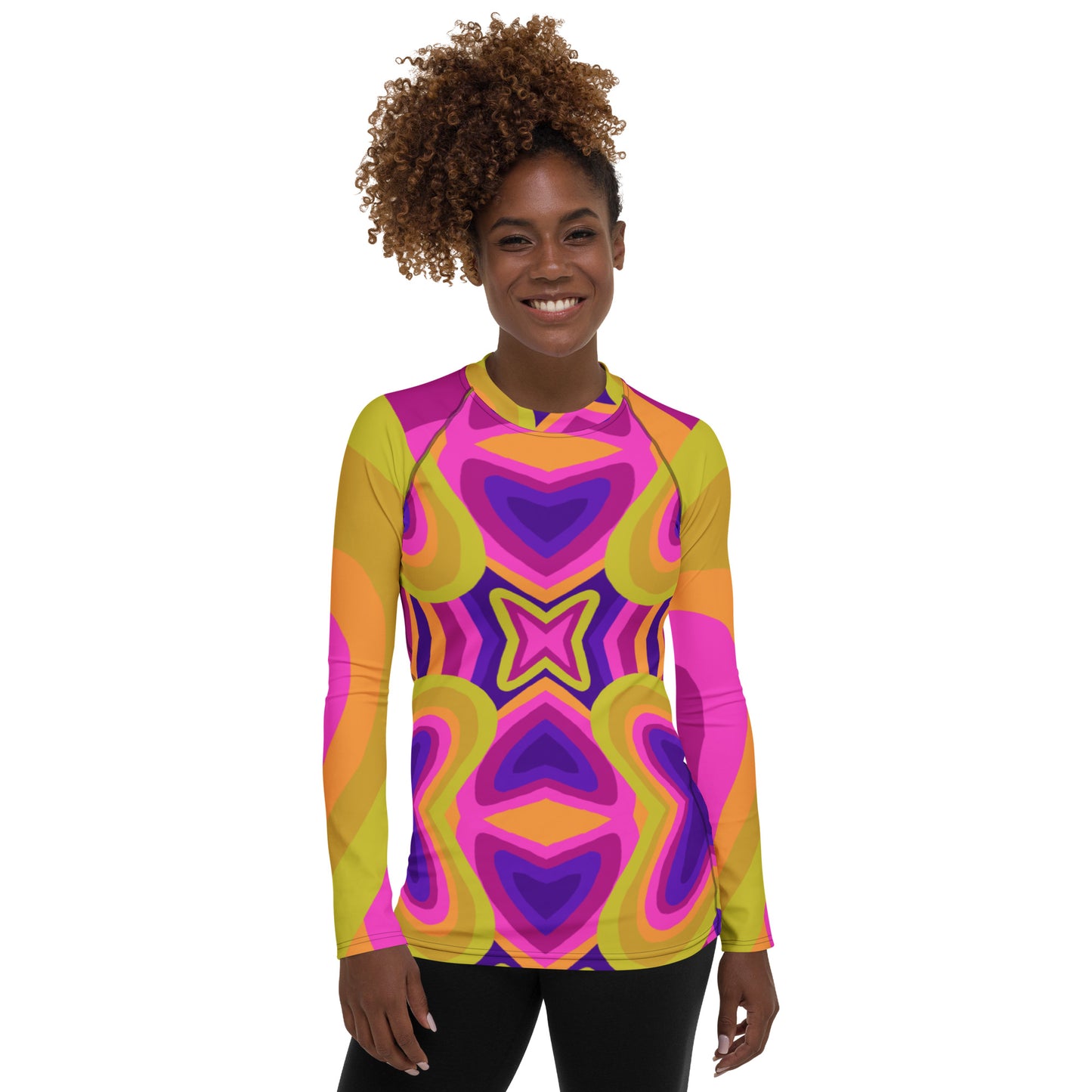 Load image into Gallery viewer, Akoma Wave- Women&amp;#39;s Long Sleeve