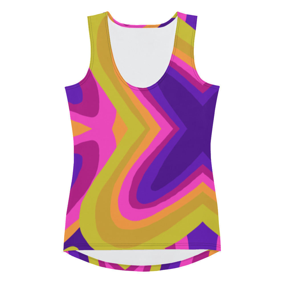 Load image into Gallery viewer, Akoma Wave-Tank Top