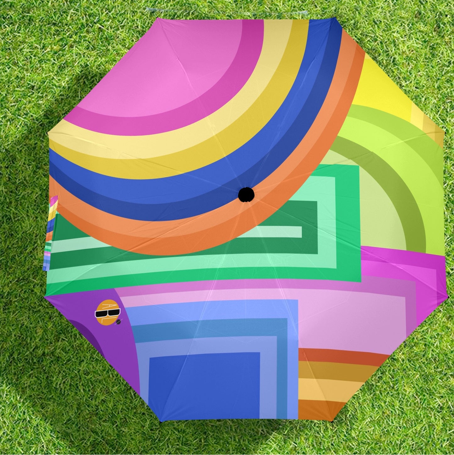 Load image into Gallery viewer, Deco Drive Design- Semi-Automatic Foldable Umbrella (Model U12)