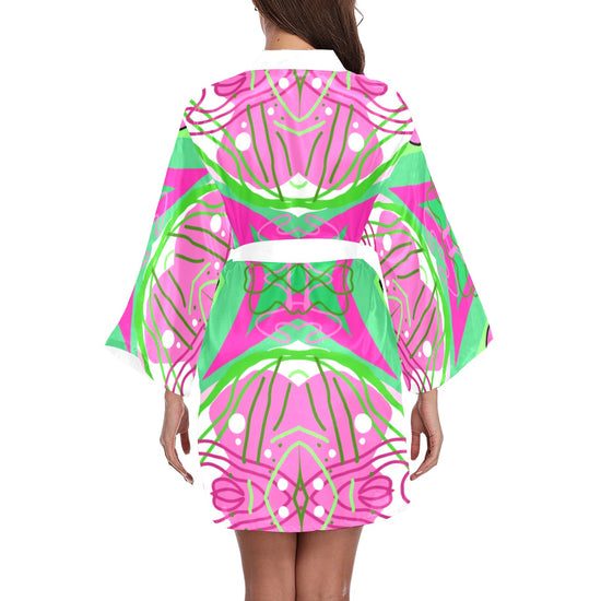 Pink Flow -  Kimono Robe