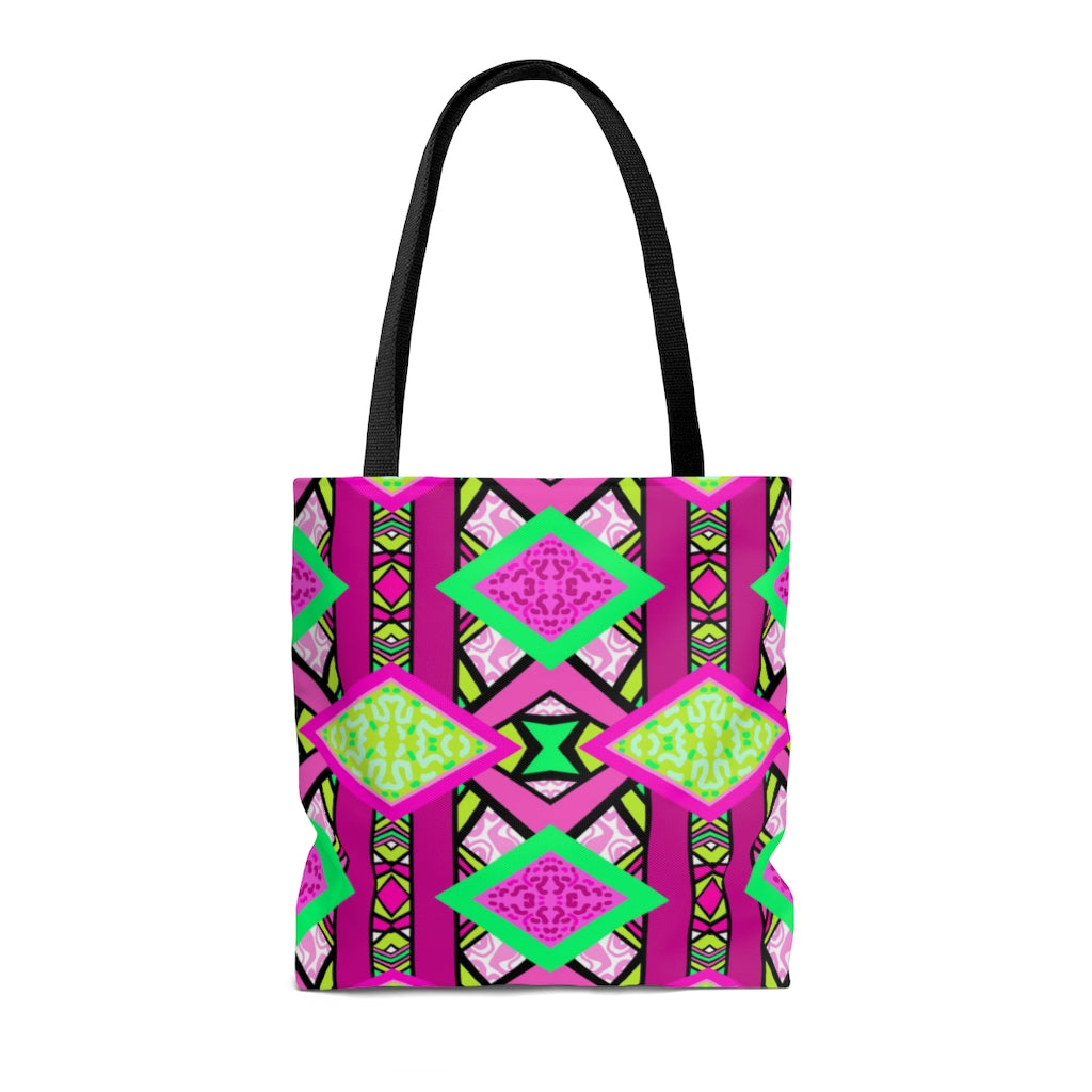 R-ALI (Pink Pow  Design)- Tote Bag