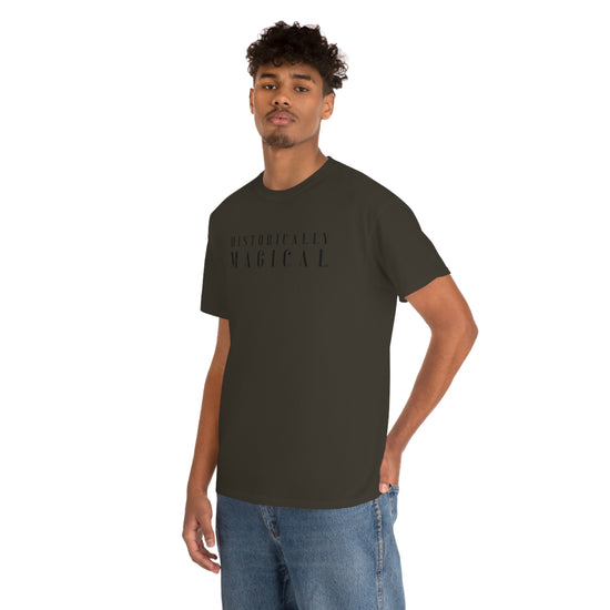 Load image into Gallery viewer, Historically Magical (V 2)-  Unisex Heavy Cotton Tee