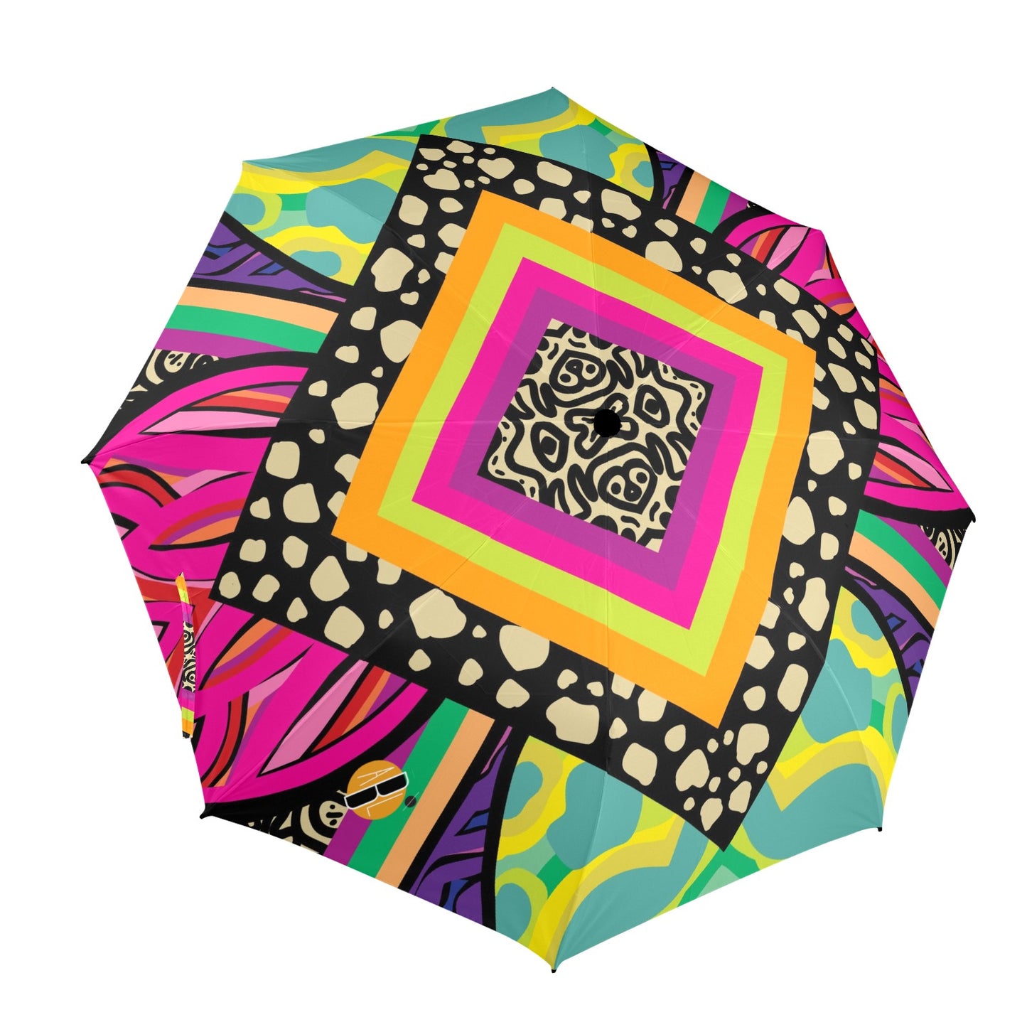 Load image into Gallery viewer, Mitchellopia Design-  Semi-Automatic Foldable Umbrella