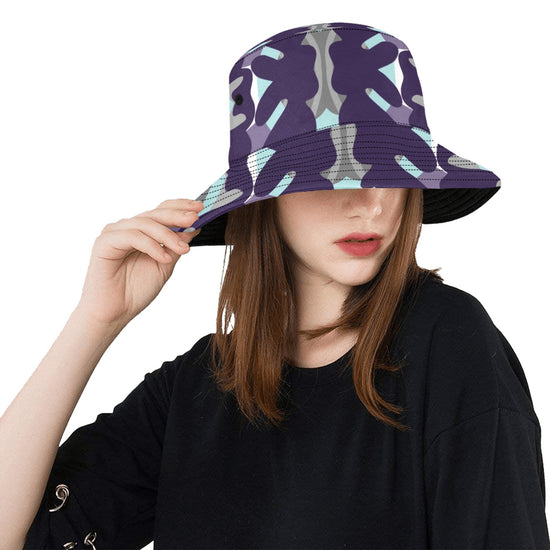 Load image into Gallery viewer, Purple Lava Unisex Bucket Hat (ERG BHM Special Collection)