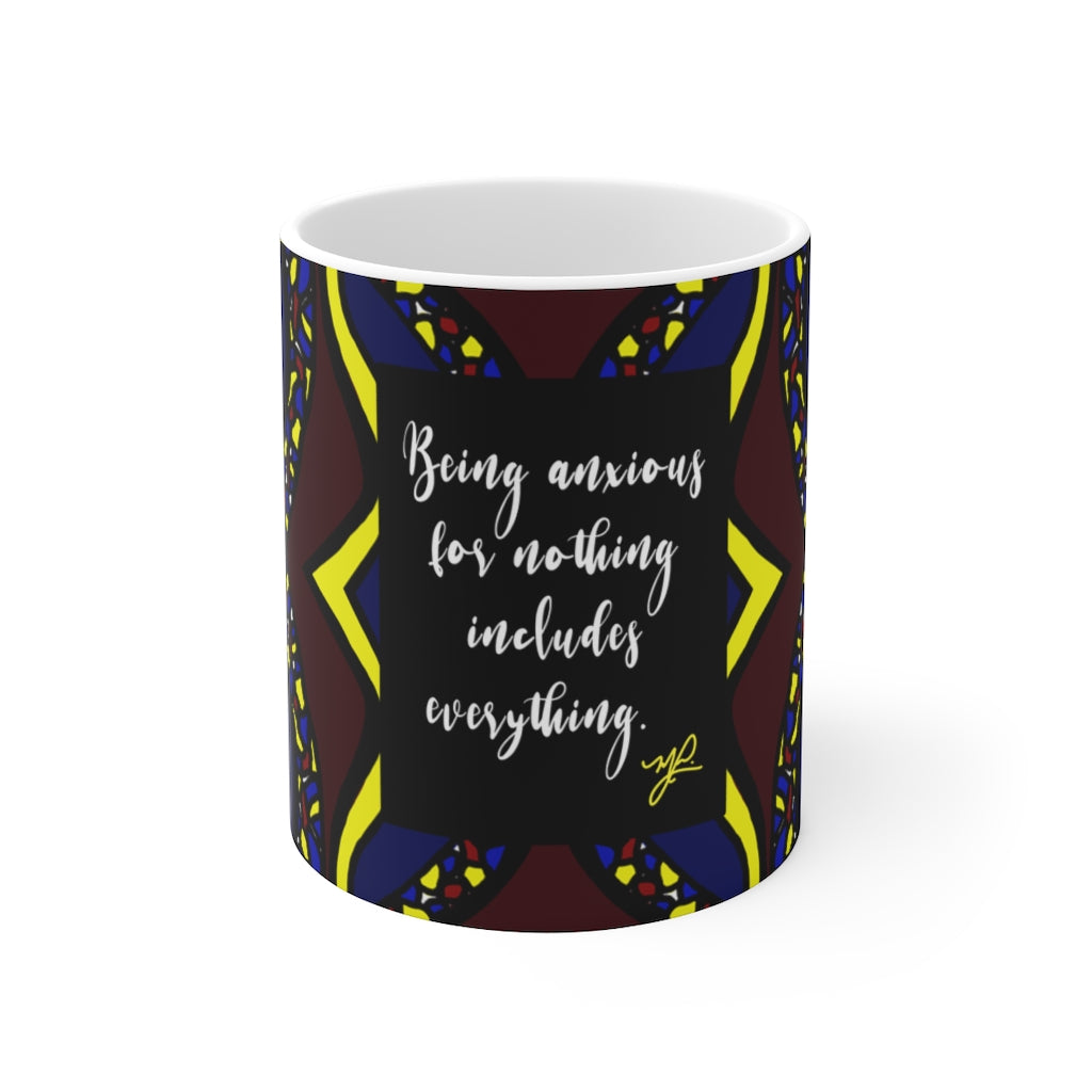 "Being Anxious" (CHC) - Ceramic Mug - MelissaAMitchell