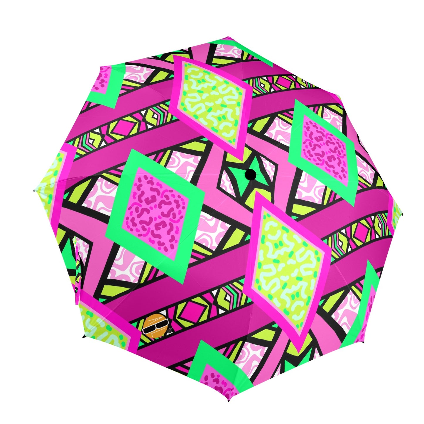 Load image into Gallery viewer, Pink Dream -  Semi-Automatic Foldable Umbrella