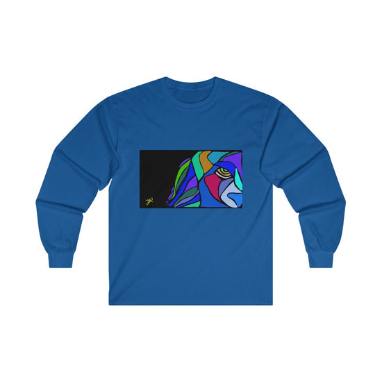 Load image into Gallery viewer, Judah (Blue)  Long Sleeve Tee - MelissaAMitchell