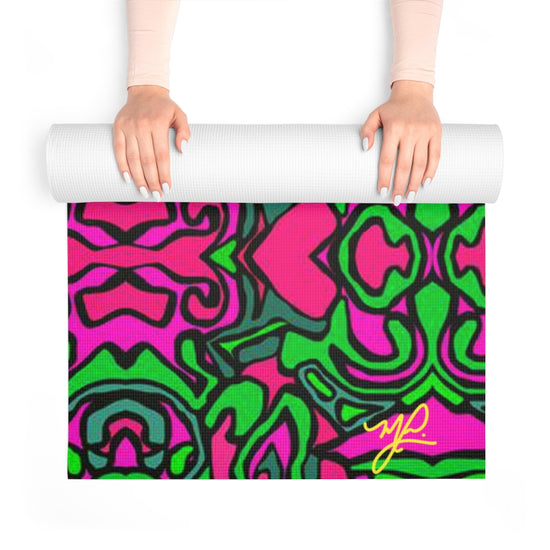 Load image into Gallery viewer, Pink Dream- Foam Yoga Mat