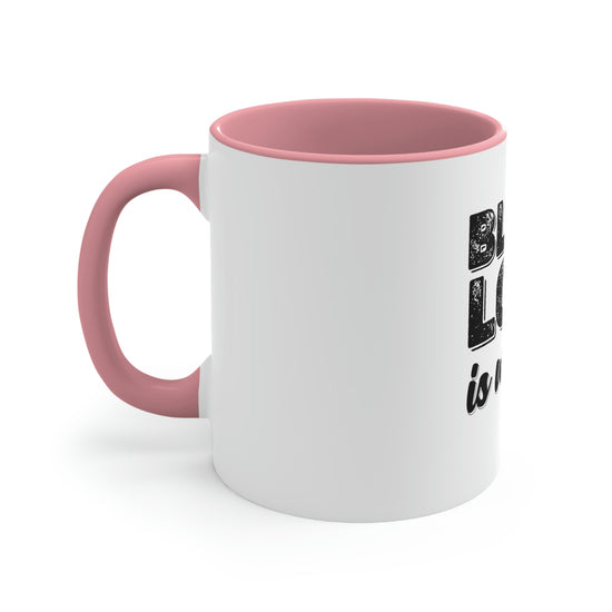 Black Love is Worth It- Accent Coffee Mug, 11oz