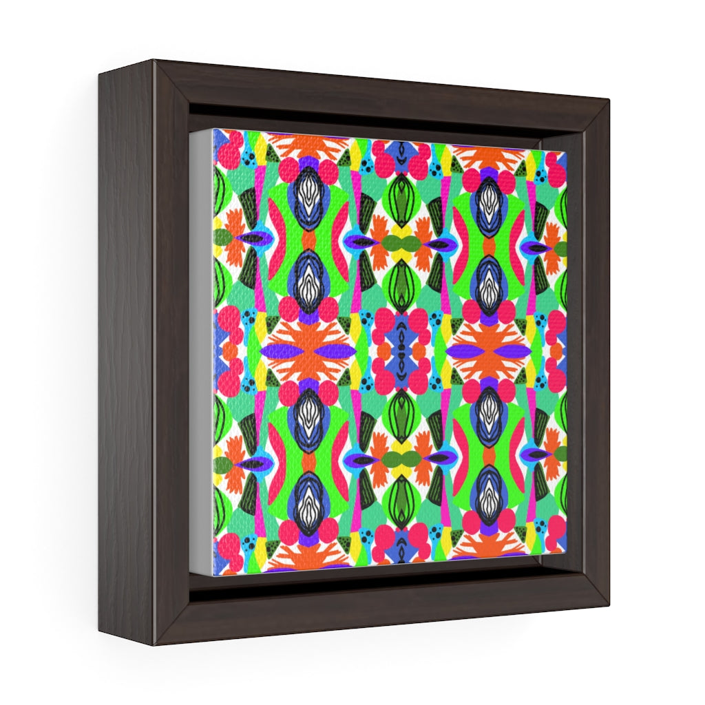 Square Framed Premium Gallery Wrap Canvas - MelissaAMitchell