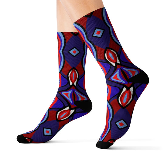 Azul Design-- Socks - MelissaAMitchell