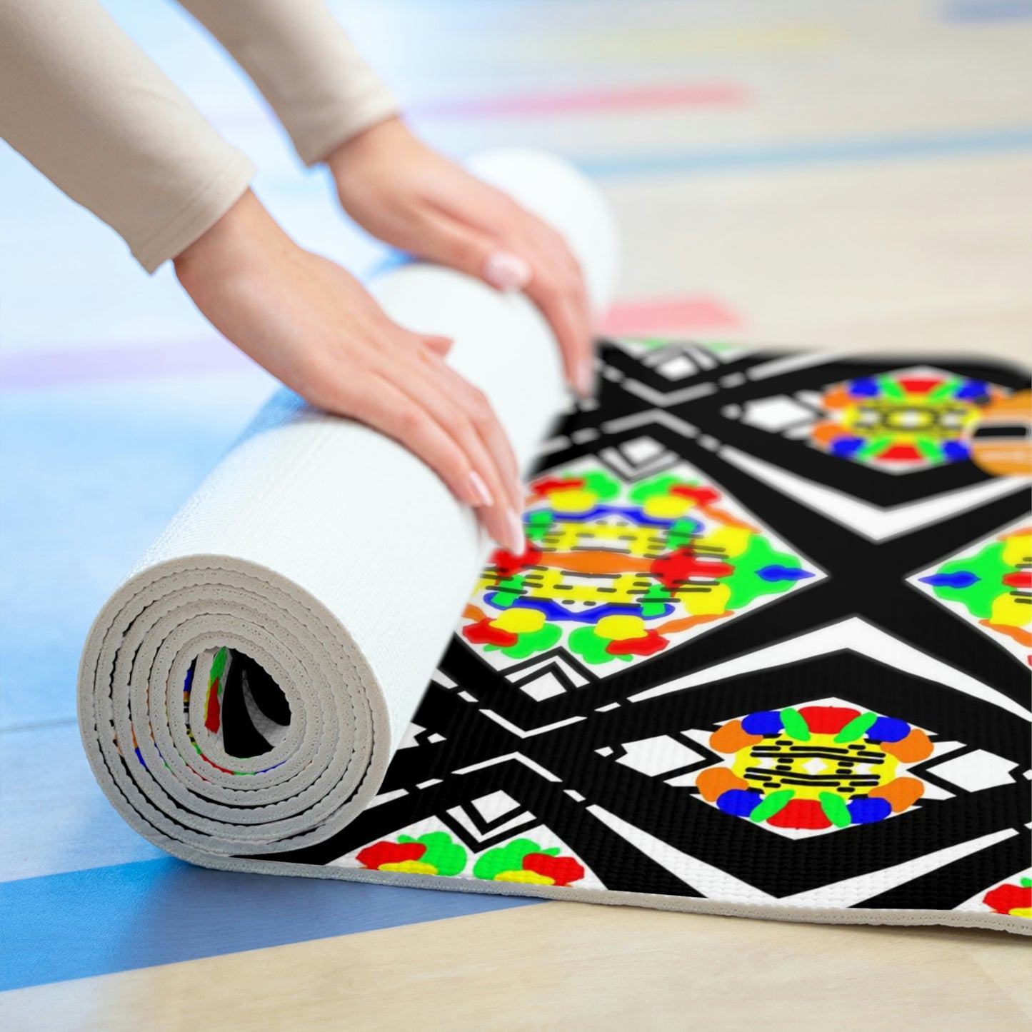 Load image into Gallery viewer, Nikki- Foam Yoga Mat