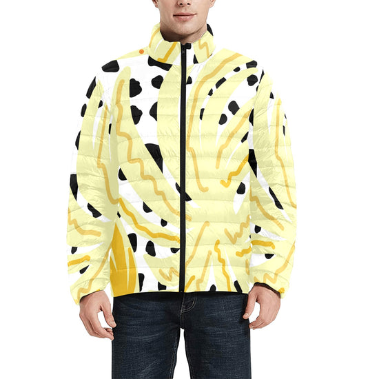 Spotted Pineapple Puffer Jacket (Men's)