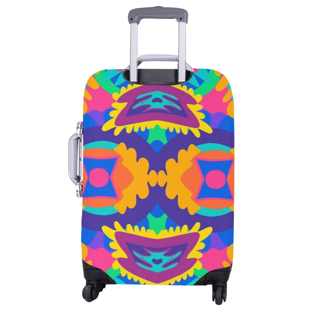 Load image into Gallery viewer, Circus Act- Luggage Cover (Large 26&amp;quot;-28&amp;quot;)