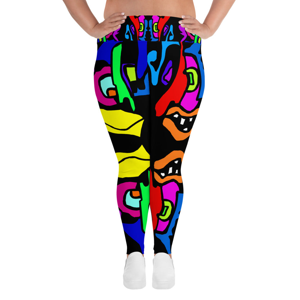 plus size just do it leggings