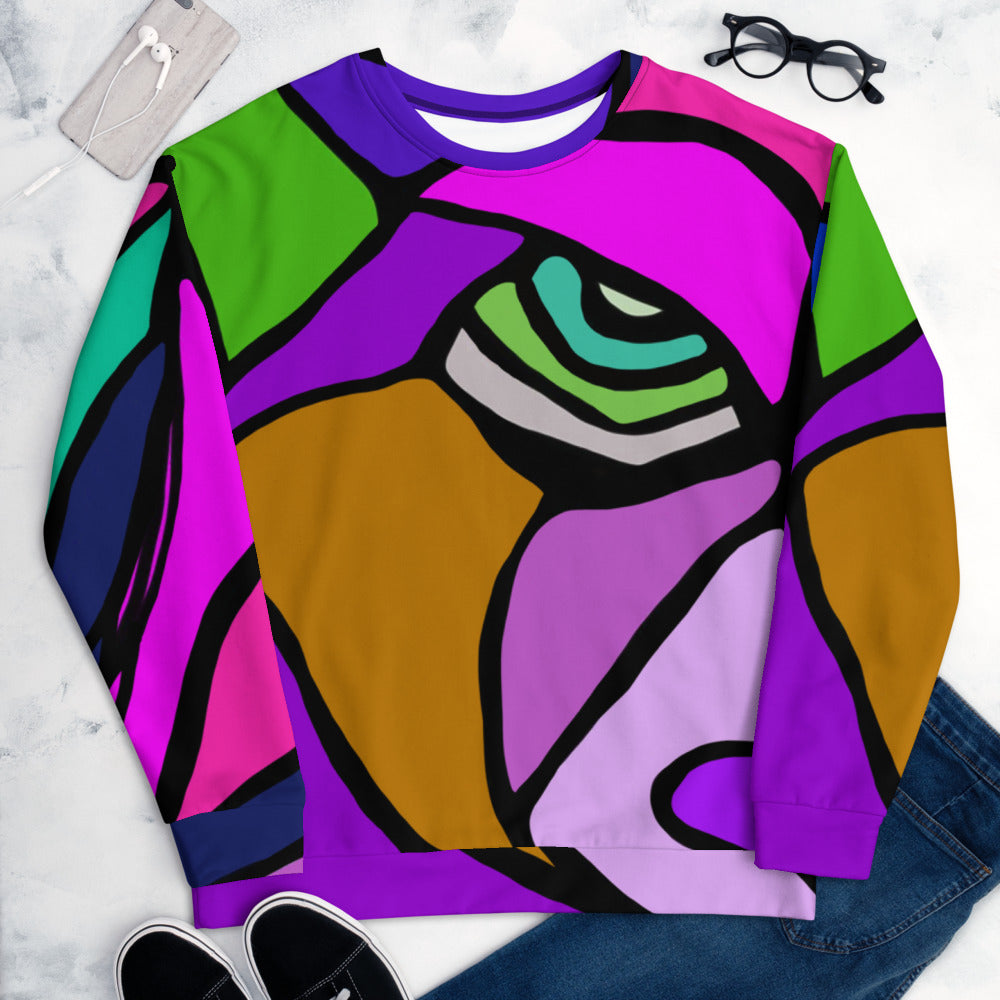 Load image into Gallery viewer, Judah (Purple) Full Design- Unisex Sweatshirt