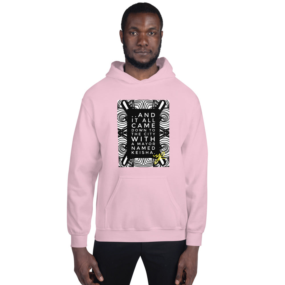 Load image into Gallery viewer, &amp;quot;.. And it all came down&amp;quot;- Unisex Hoodie