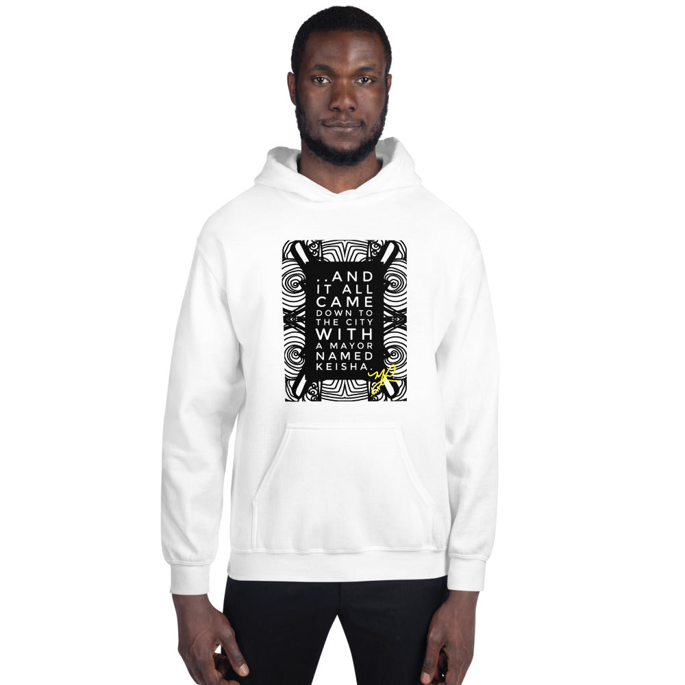 Load image into Gallery viewer, &amp;quot;.. And it all came down&amp;quot;- Unisex Hoodie