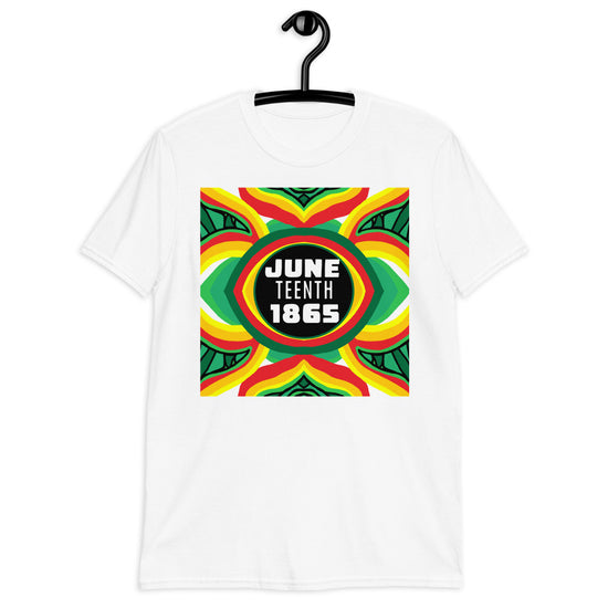 Load image into Gallery viewer, Juneteenth (Square) Short-Sleeve Unisex T-Shirt - MelissaAMitchell